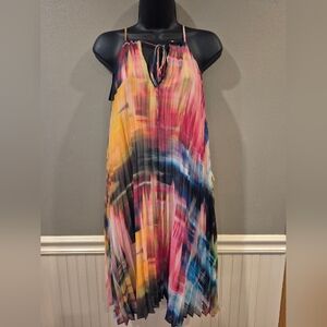 NWT Express Multicolor Halter Dress